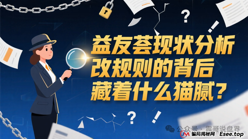 益友荟现状分析,改规则的背后藏着什么猫腻?(1) 益友荟现状分析,改规则的背后藏着什么猫腻?(1)