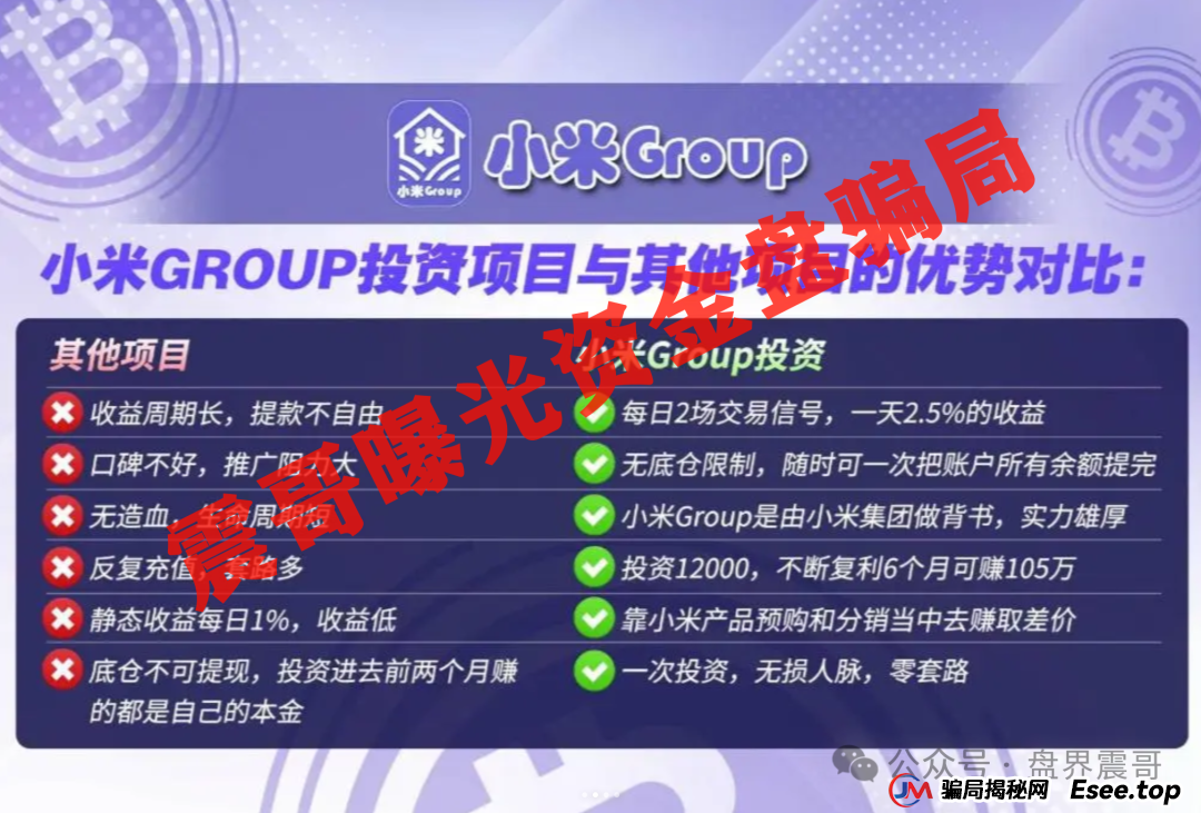 小米Group骗局大起底:乐世达崩盘后的平移盘,速度远离(2) 小米Group骗局大起底:乐世达崩盘后的平移盘,速度远离(2)