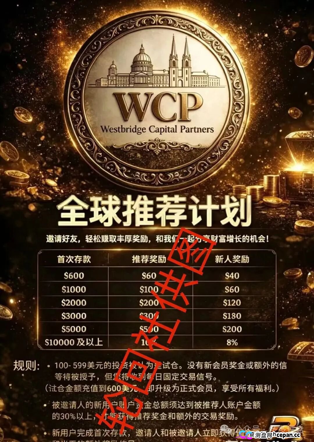 资金盘曝光:西境资本WCP日收益3%?公司都是虚构的,老姜快杀盘又来收割了!(1) 资金盘曝光:西境资本WCP日收益3%?公司都是虚构的,老姜快杀盘又来收割了!(1)