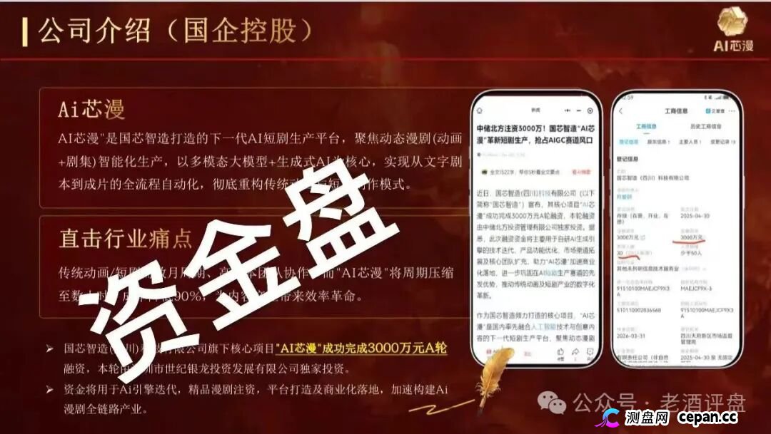 警惕!“AI芯漫”打着国企旗号的资金盘骗局,即将在5月上线,请大家务必远离!