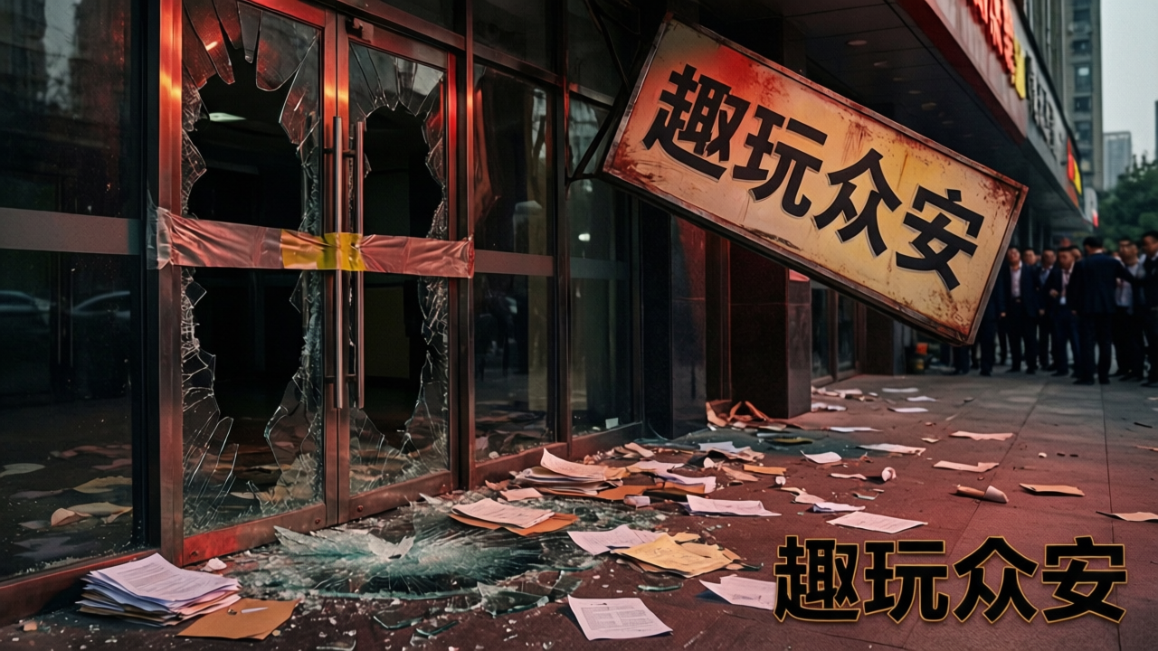 趣玩众安已崩盘：套牌众安银行，一套后台挂靠多盘，流水线收割投资人(1)